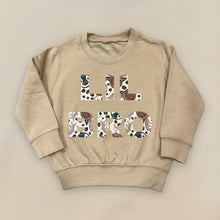 Load image into Gallery viewer, Appliqué Kids Personalised Sweatshirt