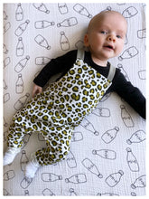 Load image into Gallery viewer, Blue 1st Birthday Party Dungarees