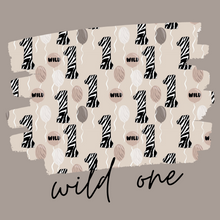 Load image into Gallery viewer, Wild One Oversized T-shirt Co-ords