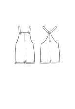 Load image into Gallery viewer, Wild One Jungle Shorty Dungarees