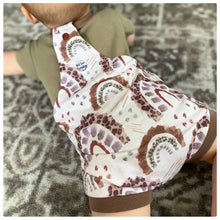 Load image into Gallery viewer, Blue 1st Birthday Party Dungarees