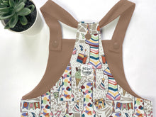 Load image into Gallery viewer, Rainbow 1st Birthday Party Dungarees