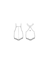 Load image into Gallery viewer, Wild One Bummie Dungarees