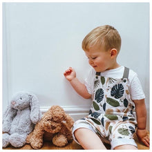 Load image into Gallery viewer, Wild One Jungle Shorty Dungarees