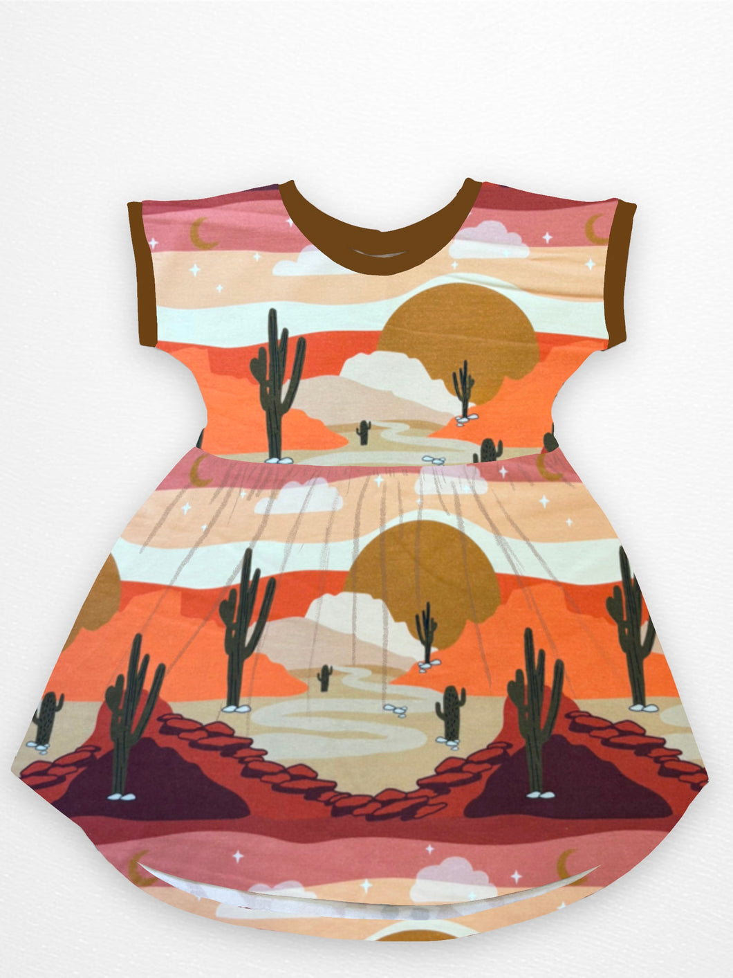 Wild West Gathered Dress