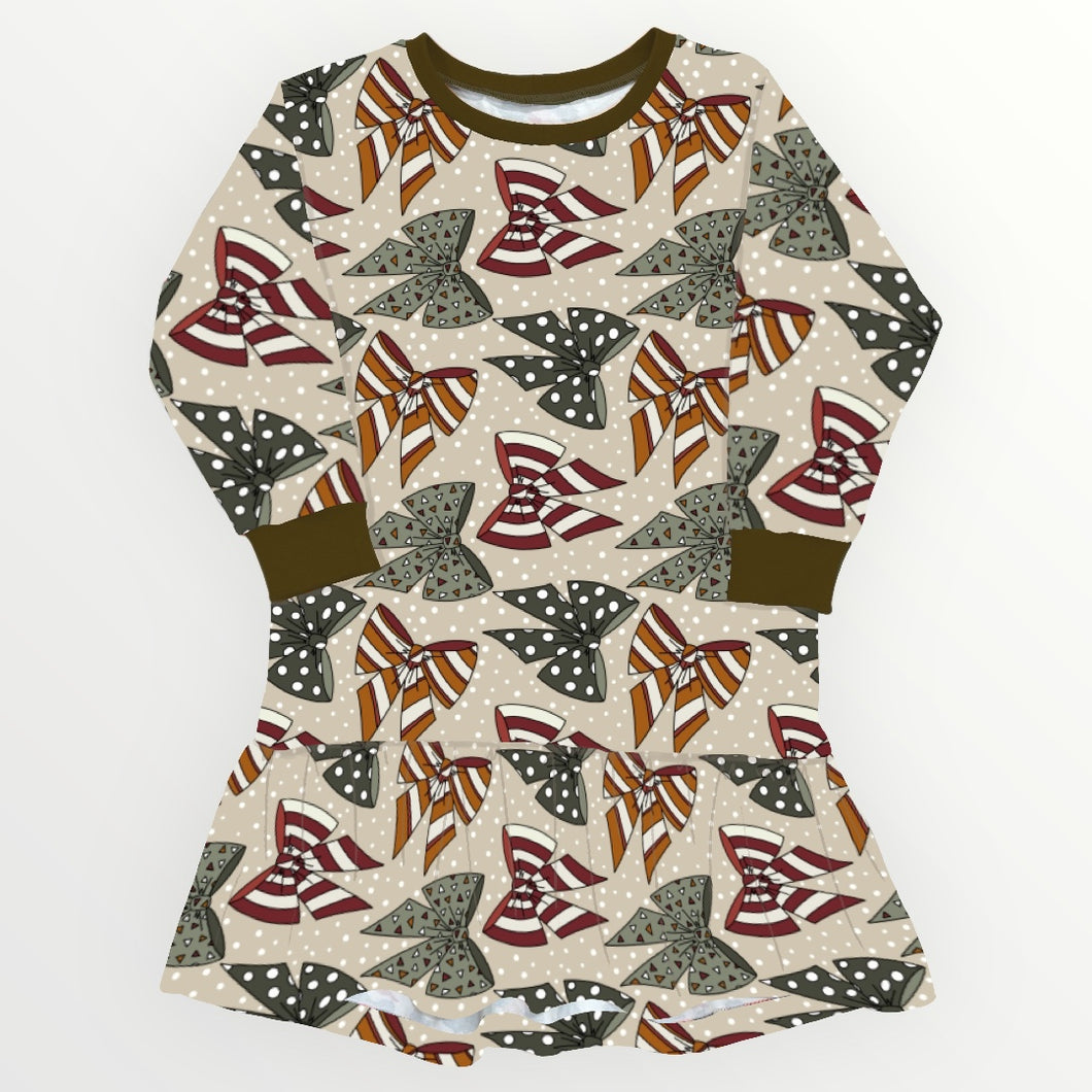 Christmas Sweatshirt Dress 2024