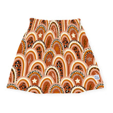 Load image into Gallery viewer, Retro Rainbow Paper Bag Skirt
