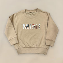 Load image into Gallery viewer, Appliqué Kids Personalised Sweatshirt
