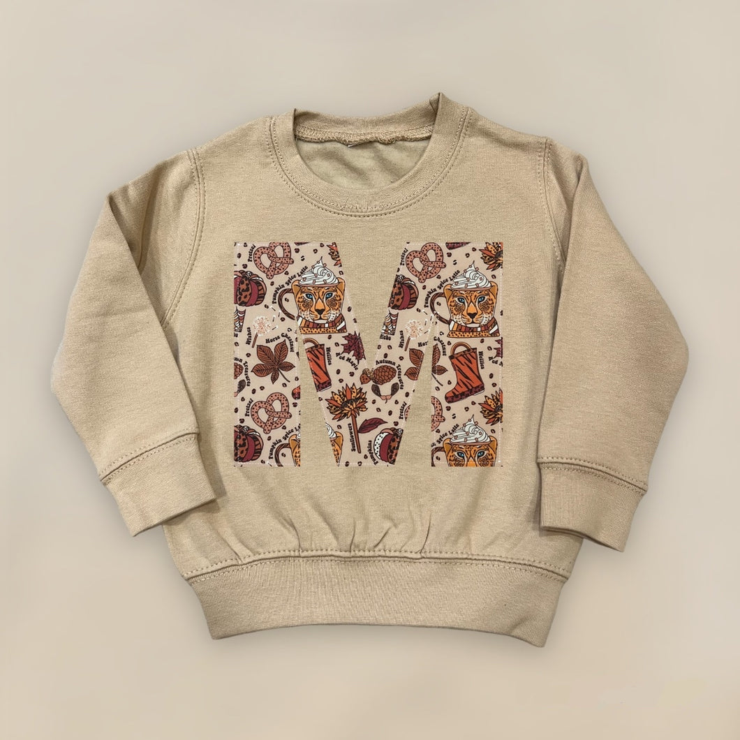 Appliqué Kids Personalised Sweatshirt