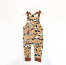 Load image into Gallery viewer, Transport ABC Dungarees
