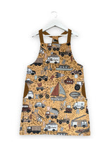 Load image into Gallery viewer, Transport ABC Dungarees
