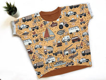 Load image into Gallery viewer, Transport ABC Oversized T-shirt Co-ords
