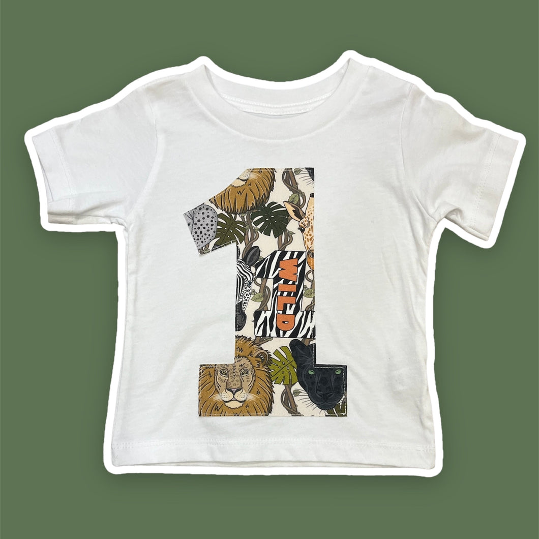 Appliqué White Baby T-shirt