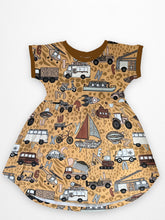 Load image into Gallery viewer, Transport ABC Gathered Dress
