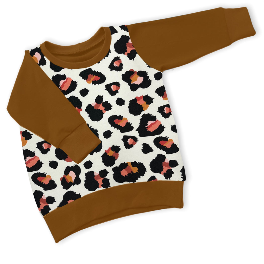 Rust Leopard Lounge Set