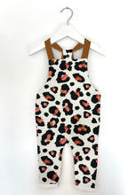 Load image into Gallery viewer, Rust Leopard Dungarees
