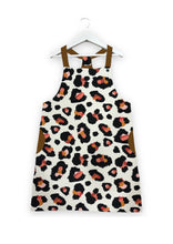 Load image into Gallery viewer, Rust Leopard Dungarees
