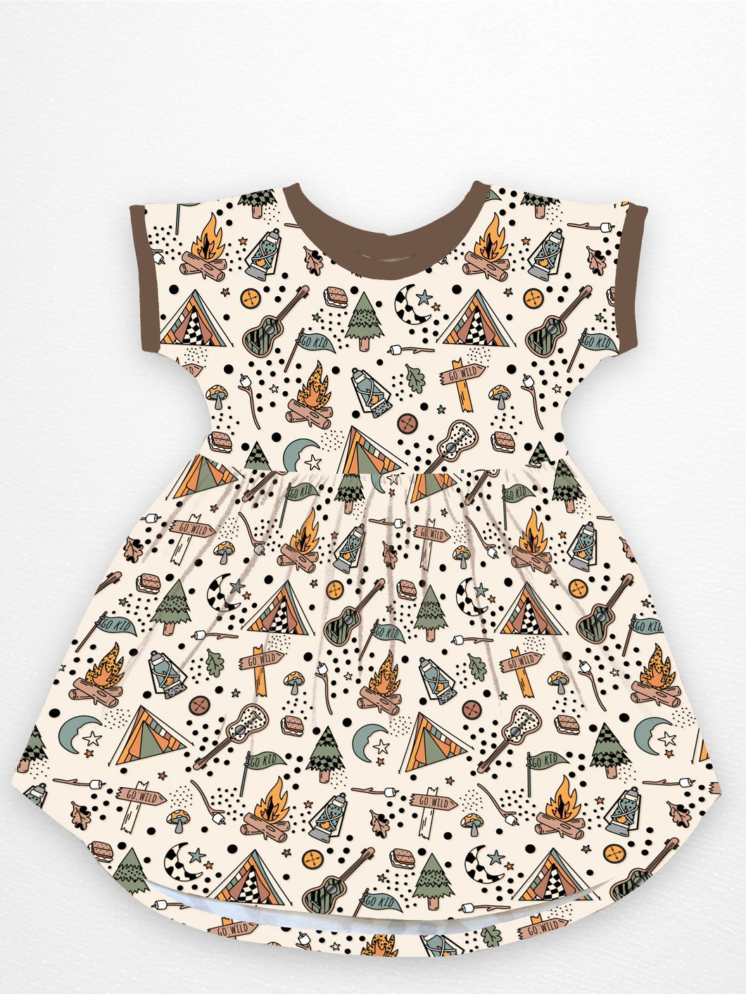 Camp Kid Gathered Dress