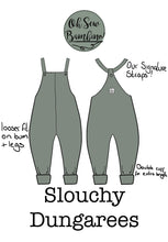 Load image into Gallery viewer, Hit The Slopes Dungarees
