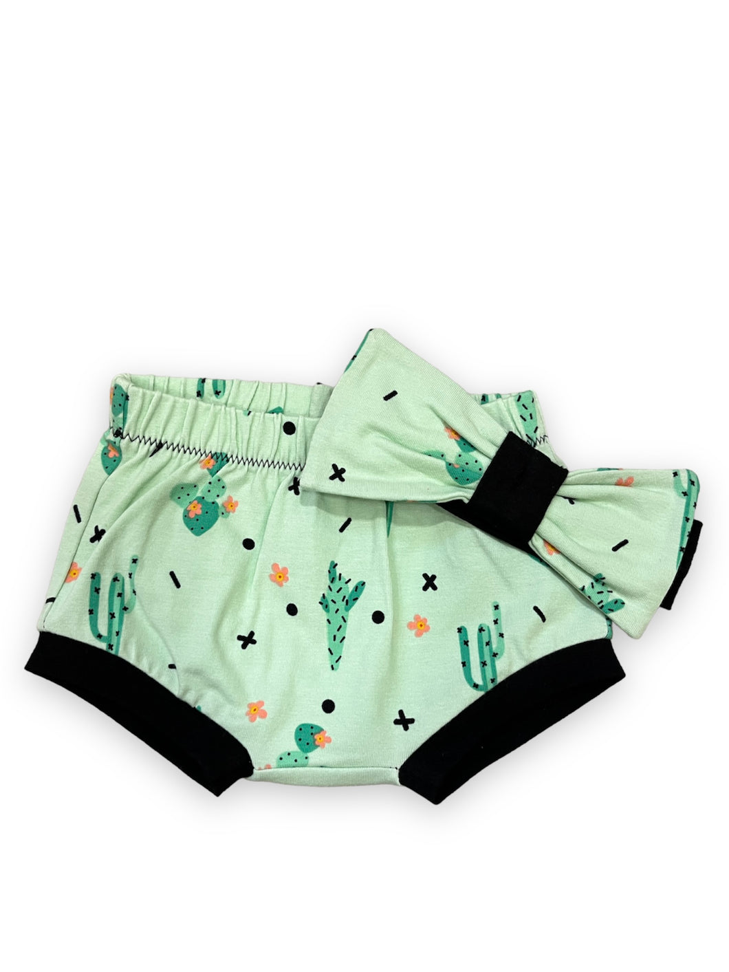 3-6m Cactus Bummies & Headband Set