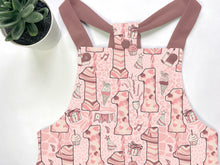 Load image into Gallery viewer, Pink 1st Birthday Party Dungarees
