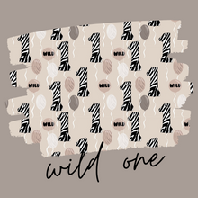 Load image into Gallery viewer, Wild One Oversized T-shirt Co-ords
