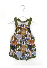 Load image into Gallery viewer, Wild Two Jungle Dungarees
