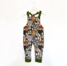 Load image into Gallery viewer, Wild Two Jungle Dungarees
