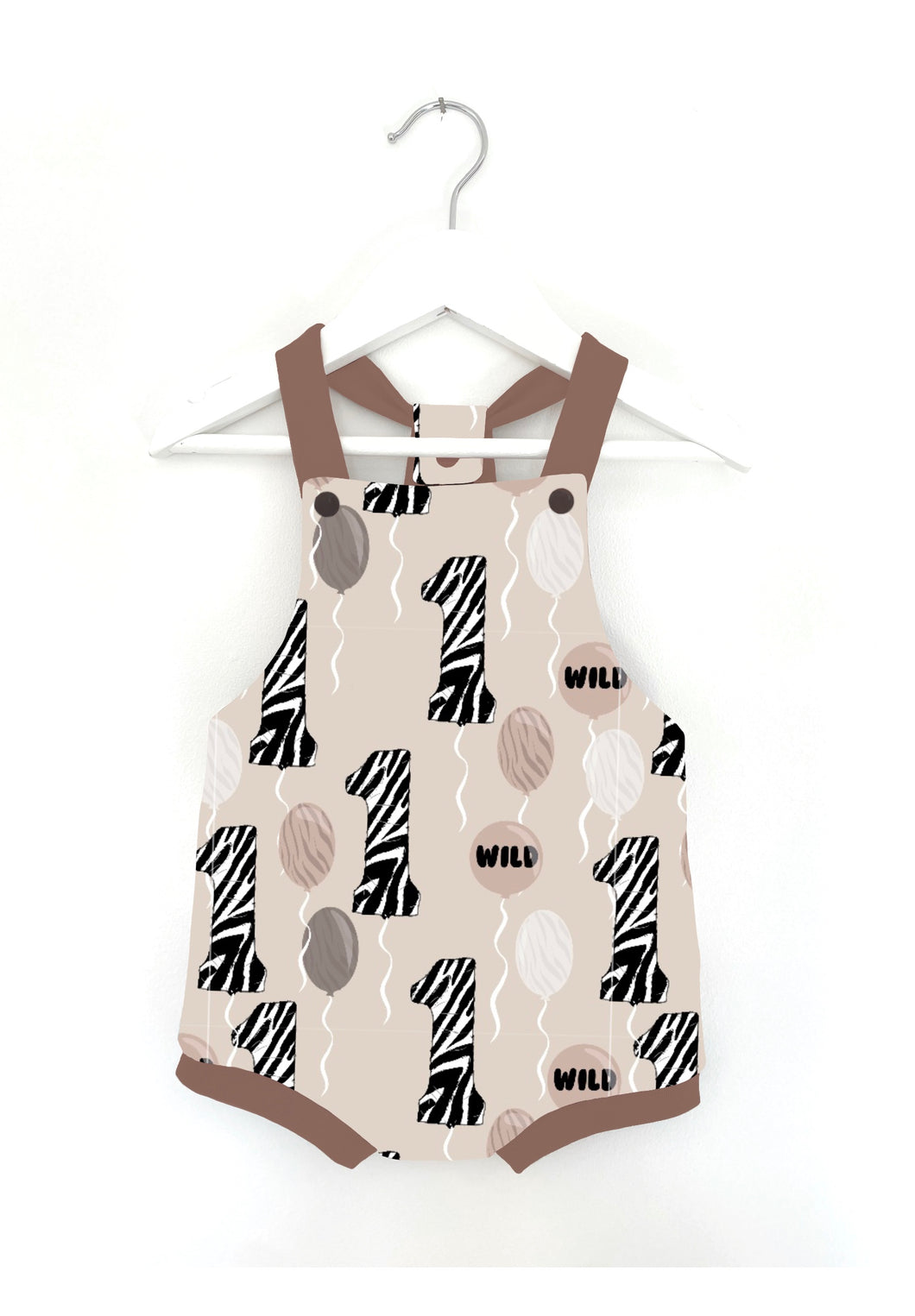 Wild One Bummie Dungarees