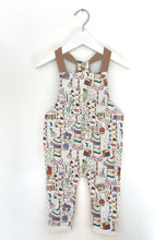 Load image into Gallery viewer, Rainbow 1st Birthday Party Dungarees
