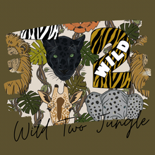 Load image into Gallery viewer, Wild Two Jungle Dungarees
